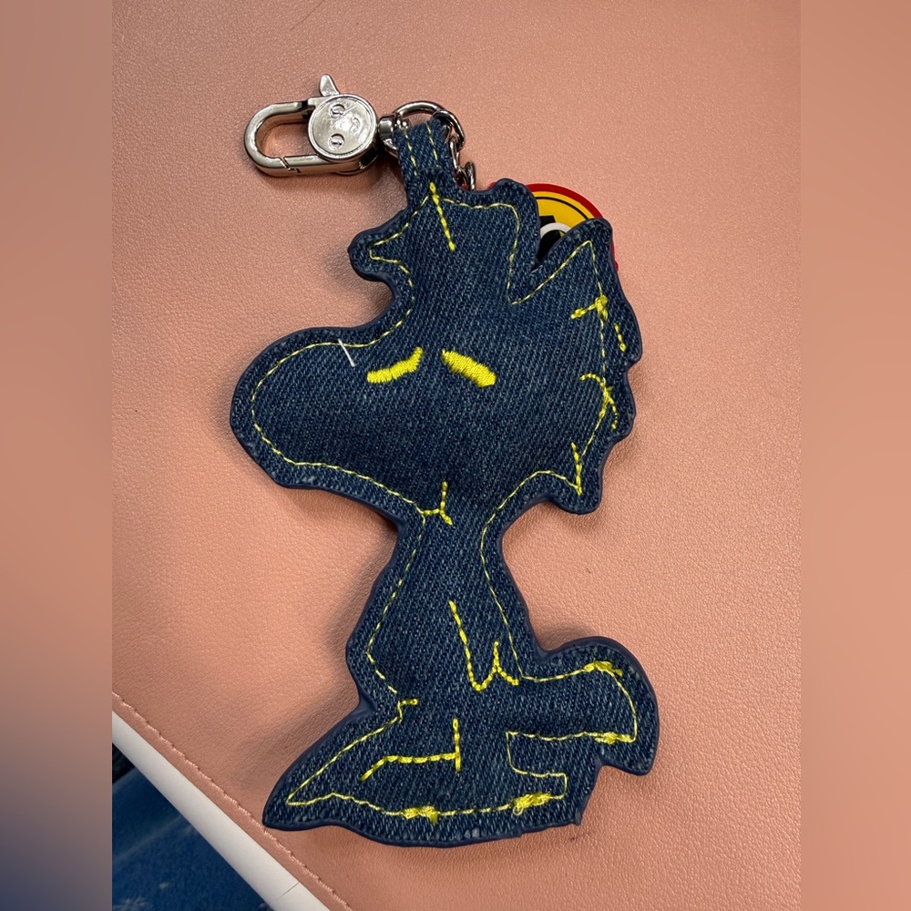 Peanuts Woodstock Denim Character charm